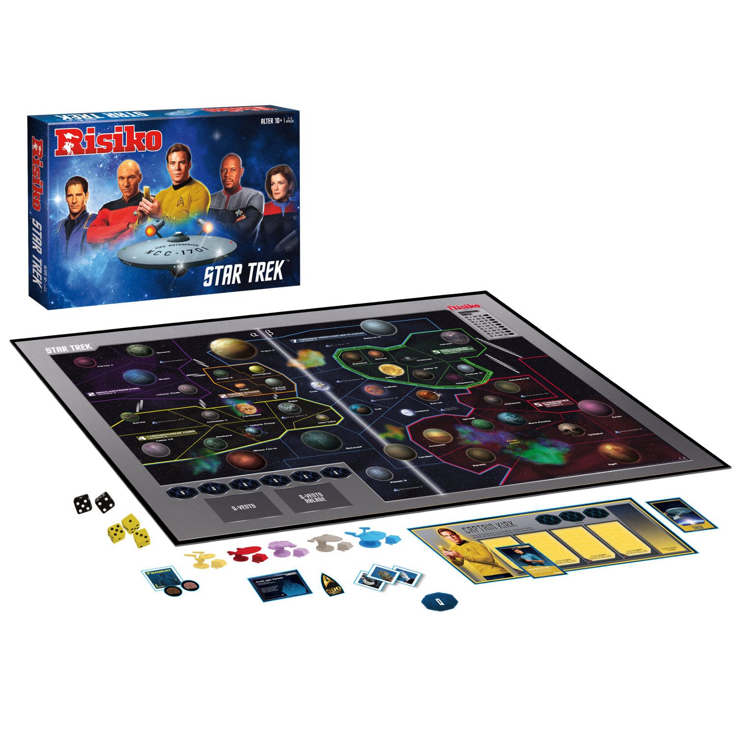 Winning Moves Spiel Risiko Star Trek Strategie Spiel, Brettspiel