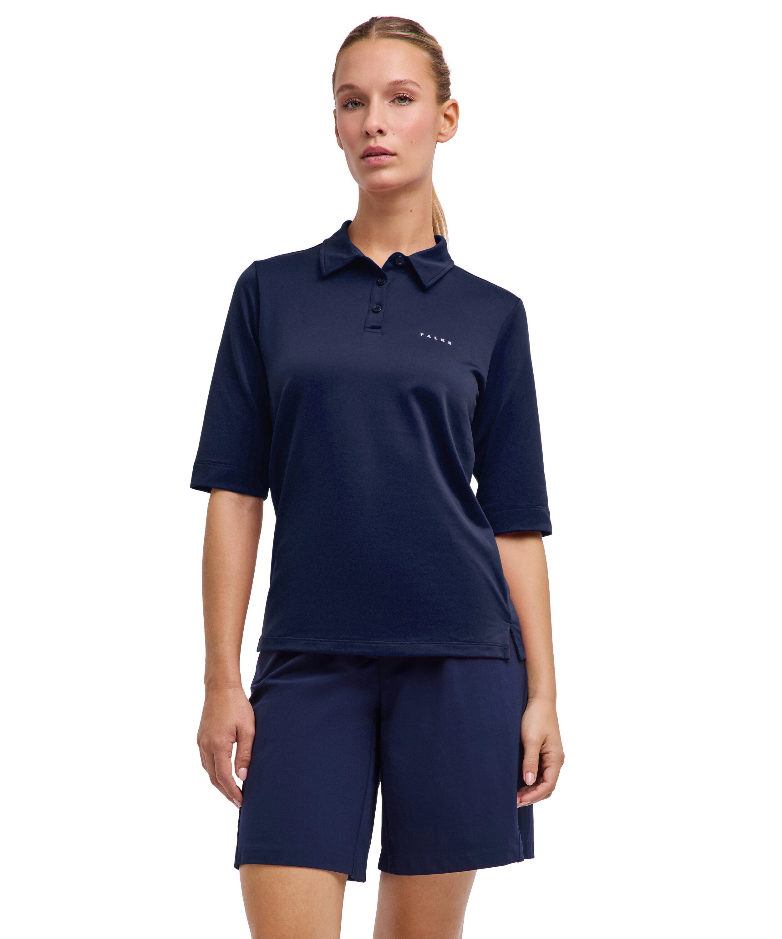 FALKE Poloshirt FALKE Golf Damen mit Bio-Baumwolle (1-tlg., 1) mit Bio-Baumwolle