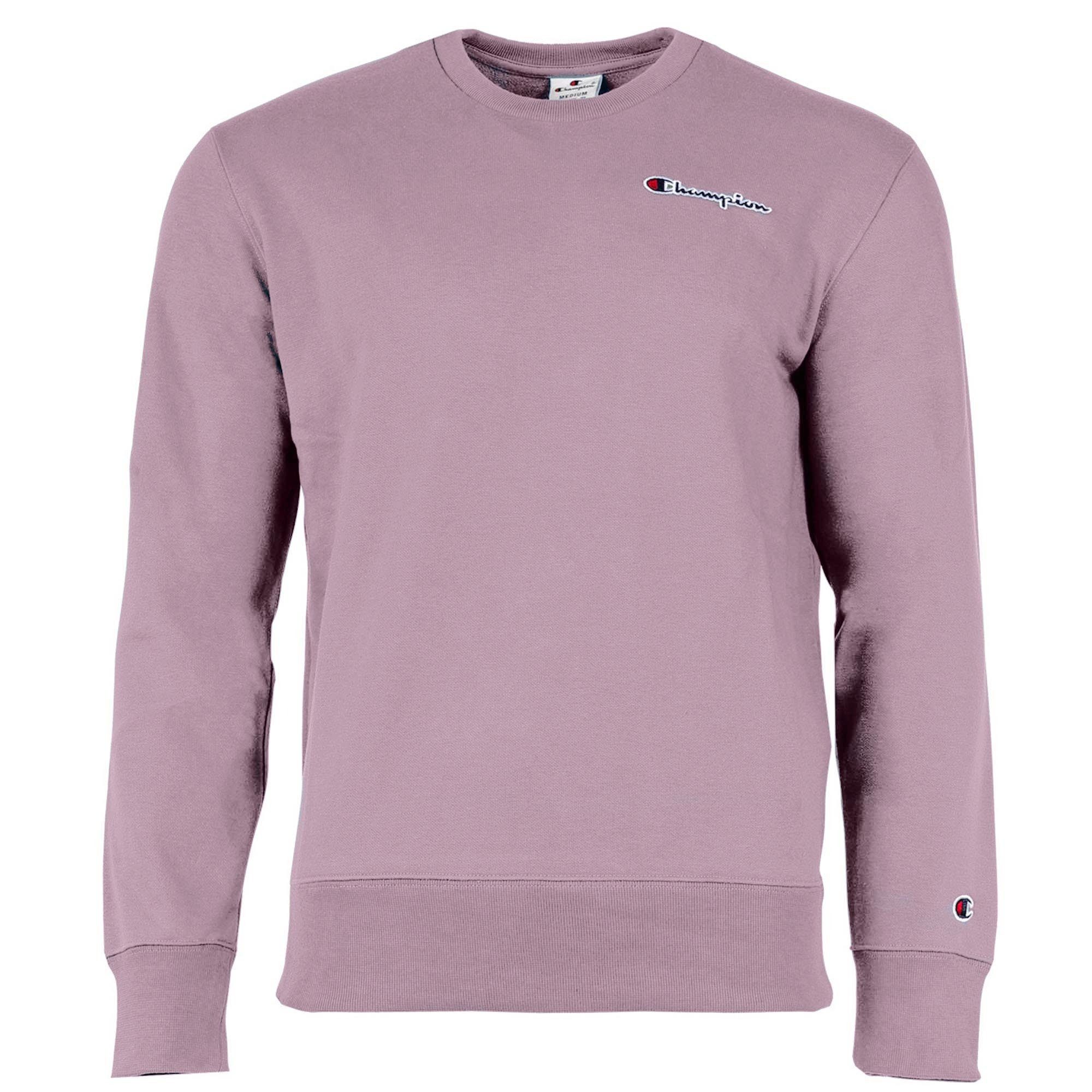 Pullover, - Rundhals Sweatshirt Rosa Herren Logo, Champion Sweatshirt