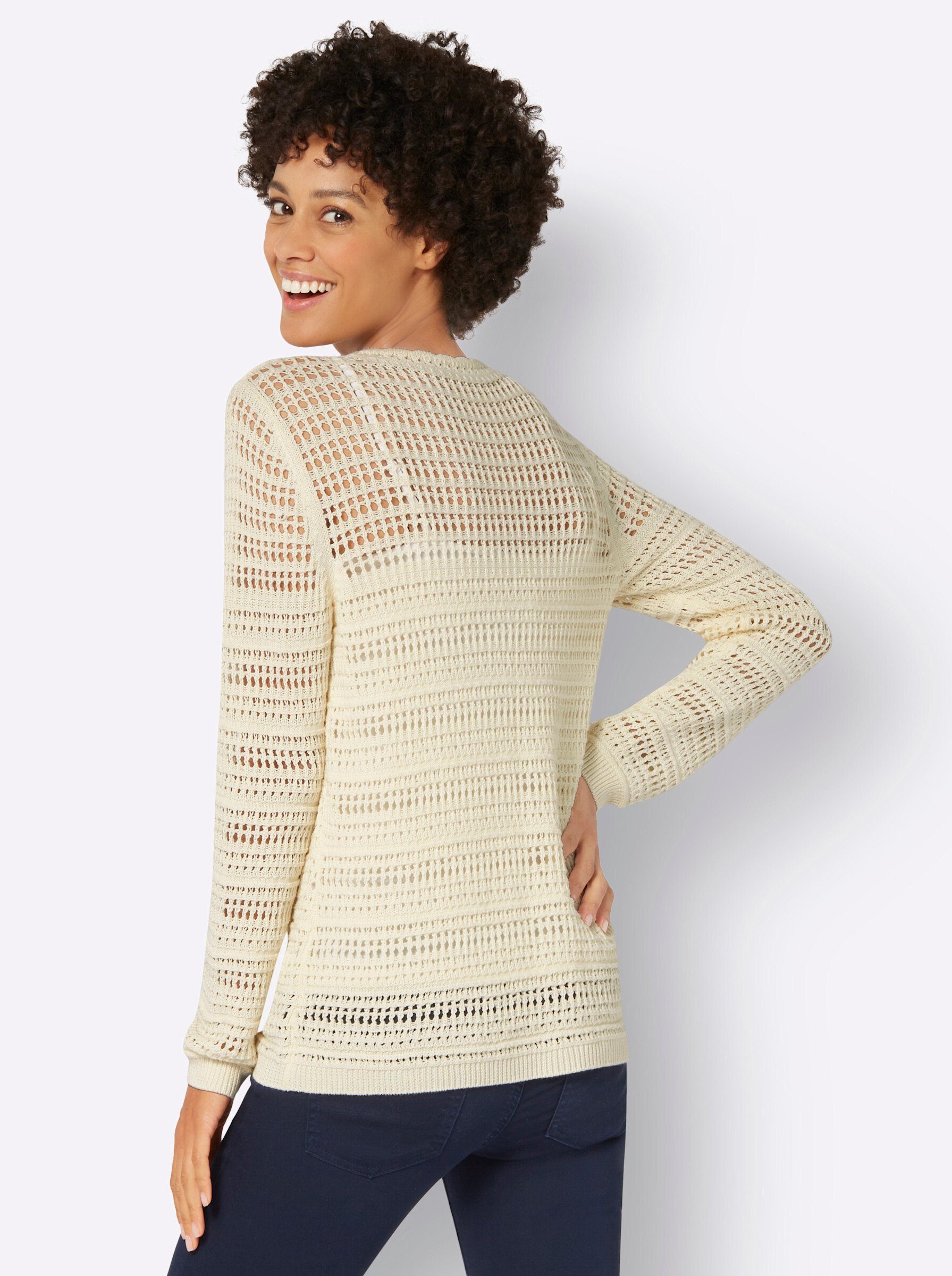 Witt Strickpullover Ajourpullover günstig online kaufen