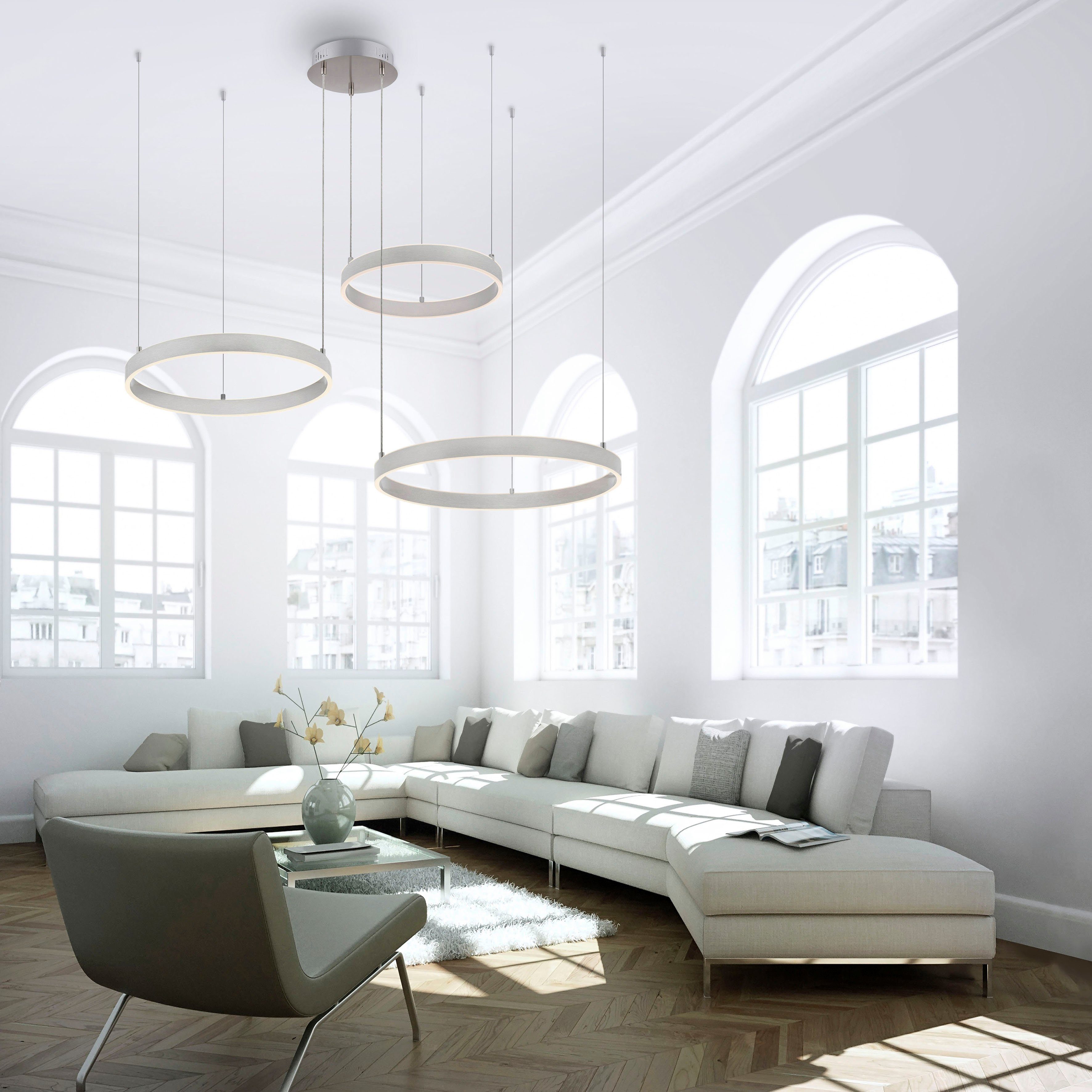 JUST LIGHT Pendelleuchte LILLUTI, dimmbar über Fernbedienung, getrennt scha günstig online kaufen