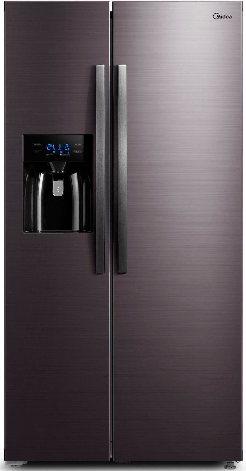 Midea Side-by-Side 6 KS-DDX 6.32 WT, 176,5 cm hoch, 89,7 cm breit