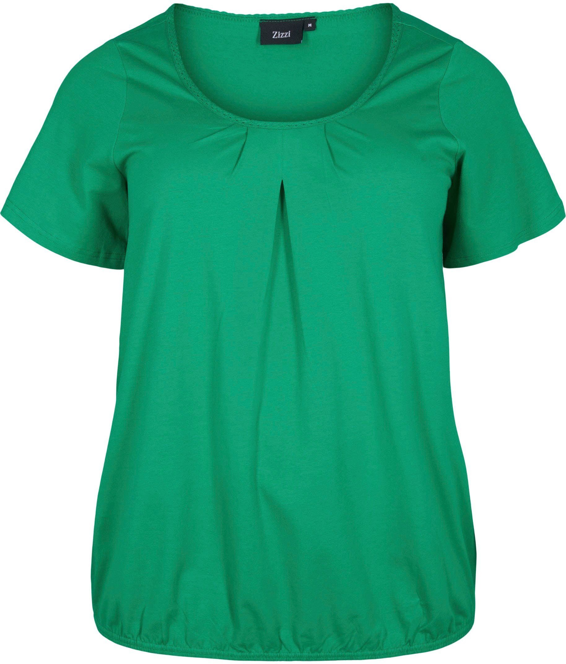 Zizzi T-Shirt Zizzi VPOLLY jolly green