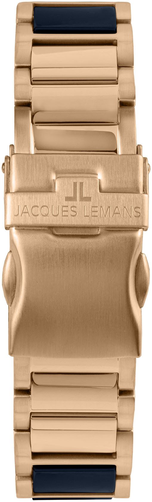 Jacques Lemans Keramikuhr Liverpool 42-10H, Quarzuhr, Armbanduhr, Herrenuhr, bis 10 bar wasserdicht, analog, Datum