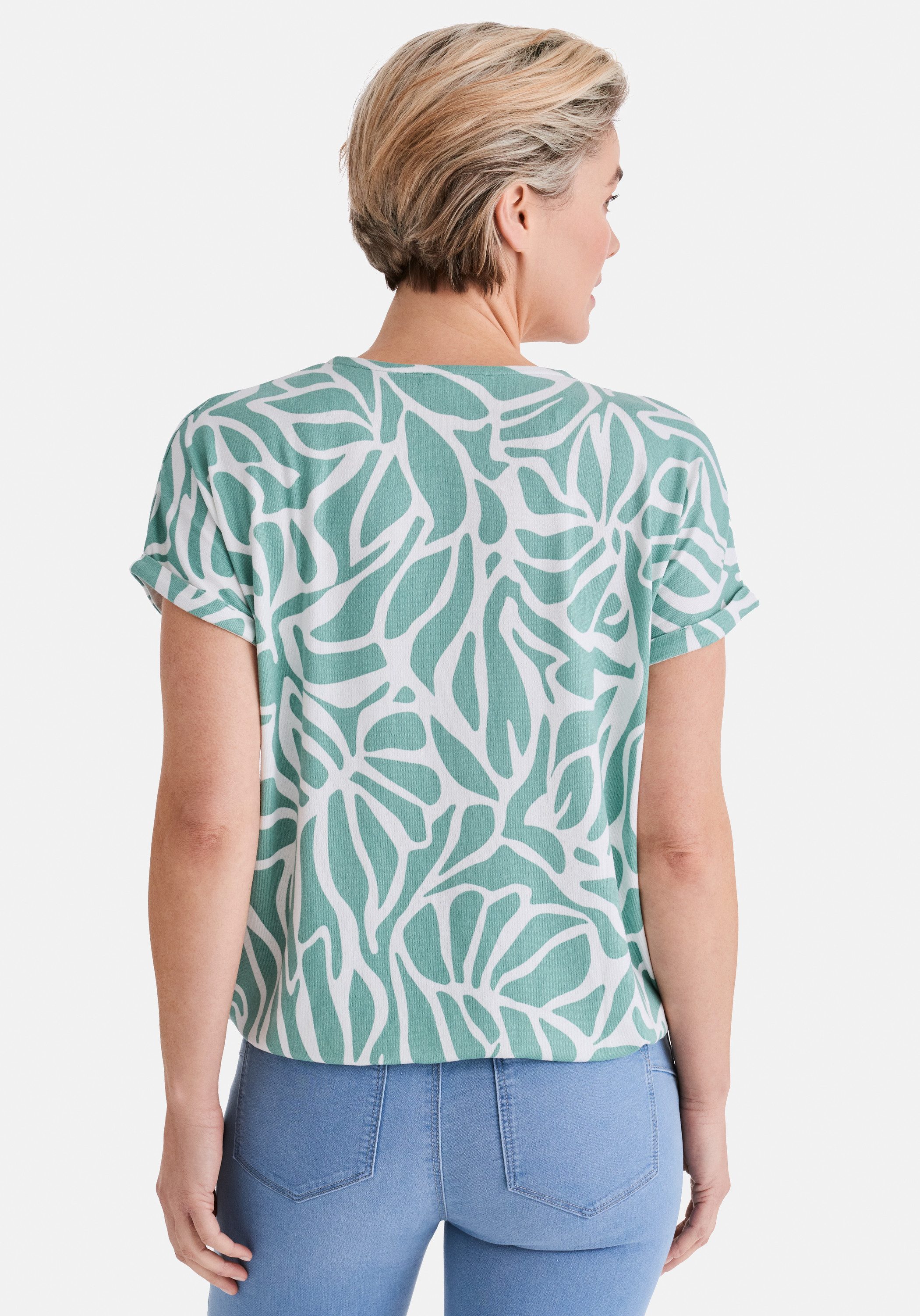 STOOKER WOMEN Kurzarmshirt STCLEA Print T-Shirt Regular Fit T-Shirt Spitzen günstig online kaufen