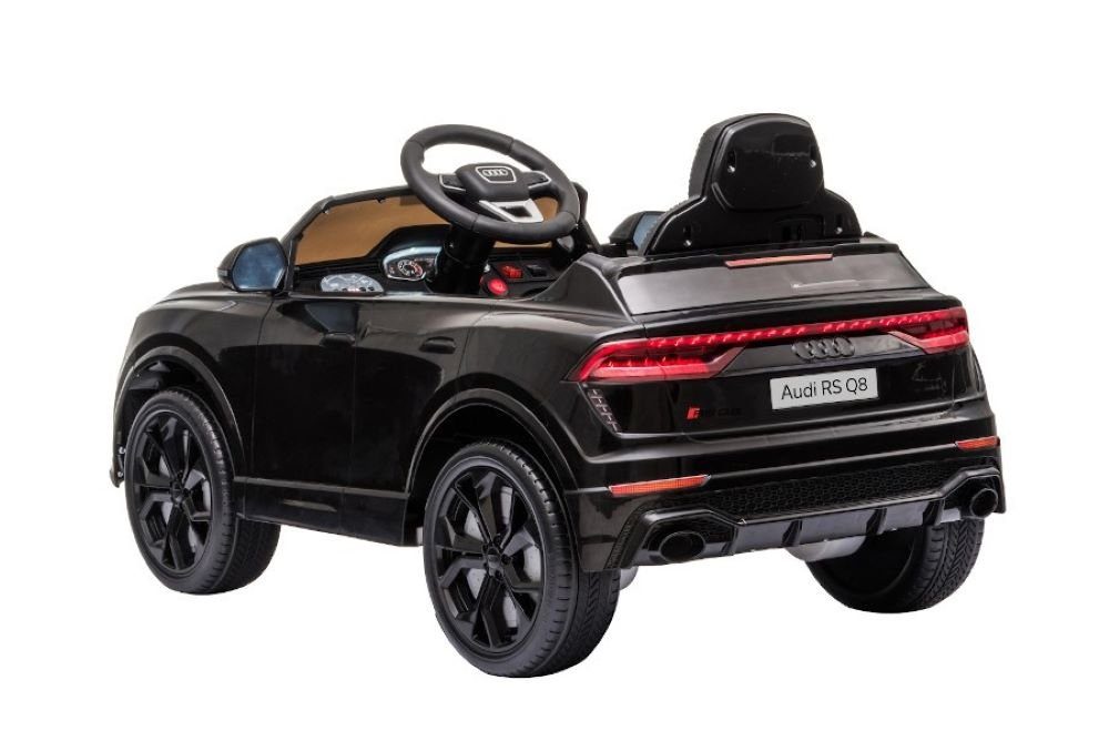 Spielzeug Kinder-Elektrofahrzeuge ES-Toys Elektro-Kinderauto Kinder Elektrofahrzeug Audi RS Q8, Belastbarkeit 30 kg, lizenziert 