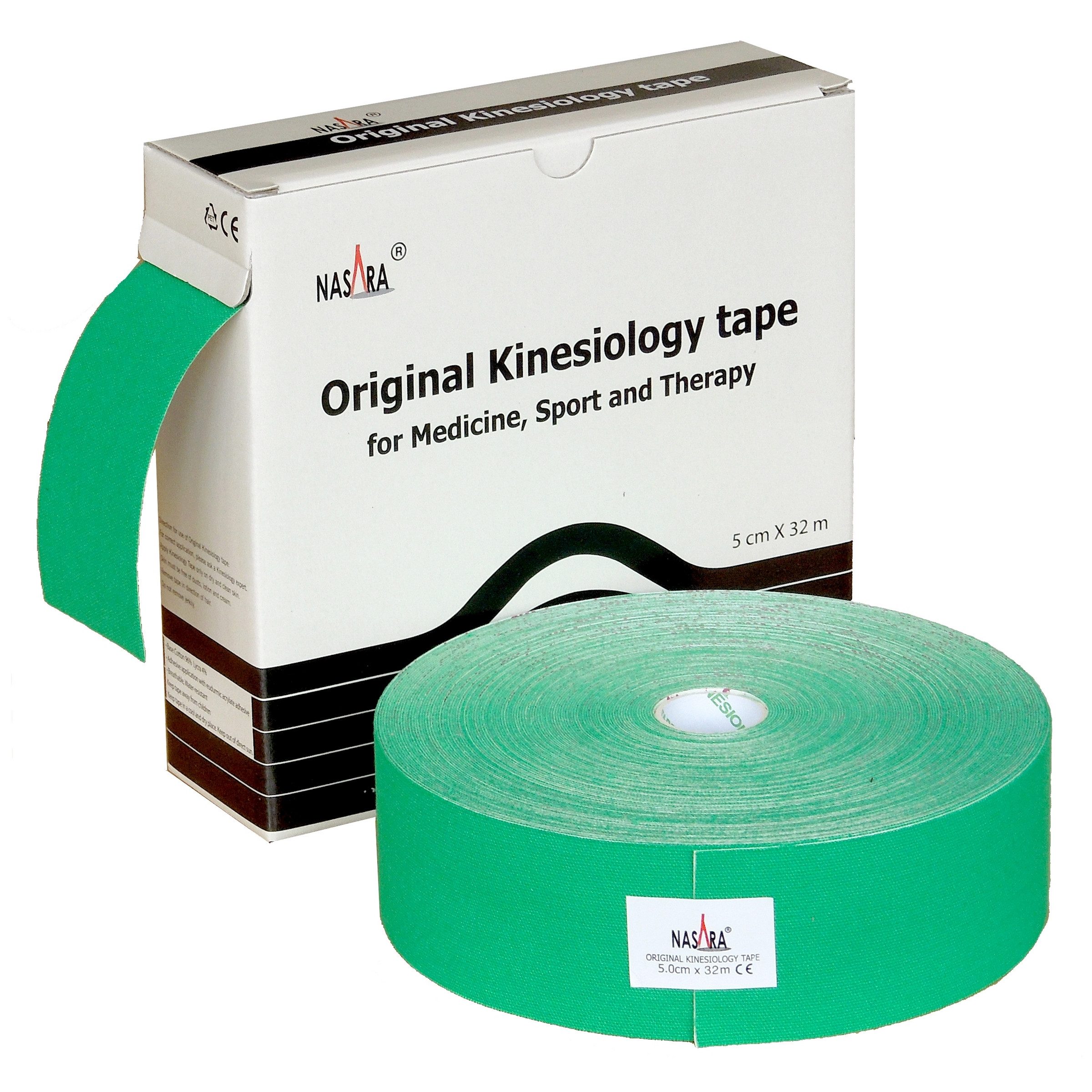 NASARA Kinesiologie-Tape NASARA Kinesio Tape, 5cm x 32m - XXL