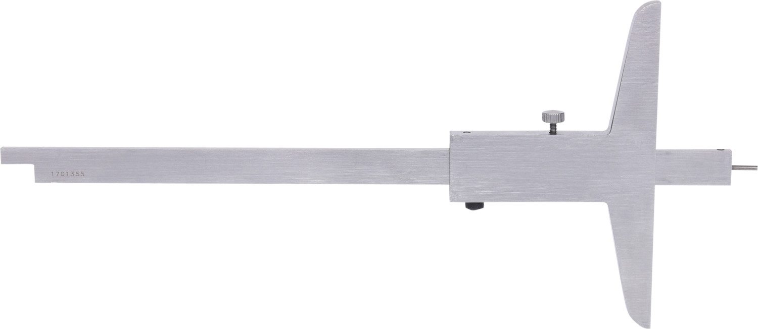 KS Tools Messschieber Tiefenmessschieber mit Messstift, 0-150mm (300.0552)