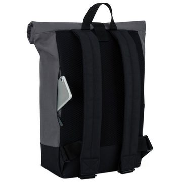 Johnny Urban Cityrucksack RYAN, Rolltop Damen Herren, Laptop Fach, Reiserucksack, Laptopfach, Wasserabweisend