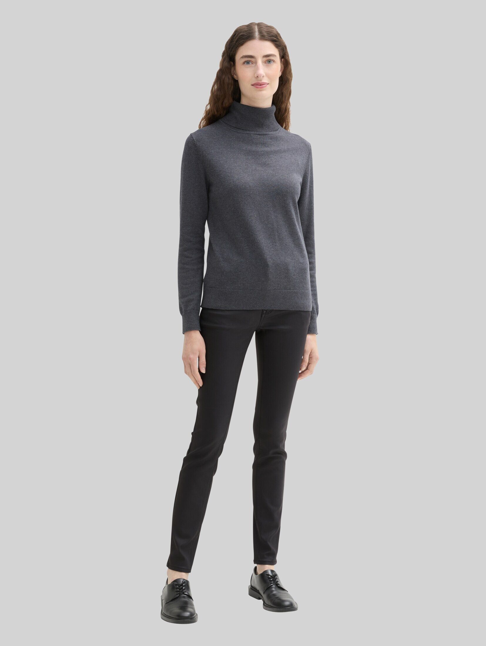 TOM TAILOR Skinny-fit-Jeans Jeanshosen TTALEXA COATED SKINNY Jeans