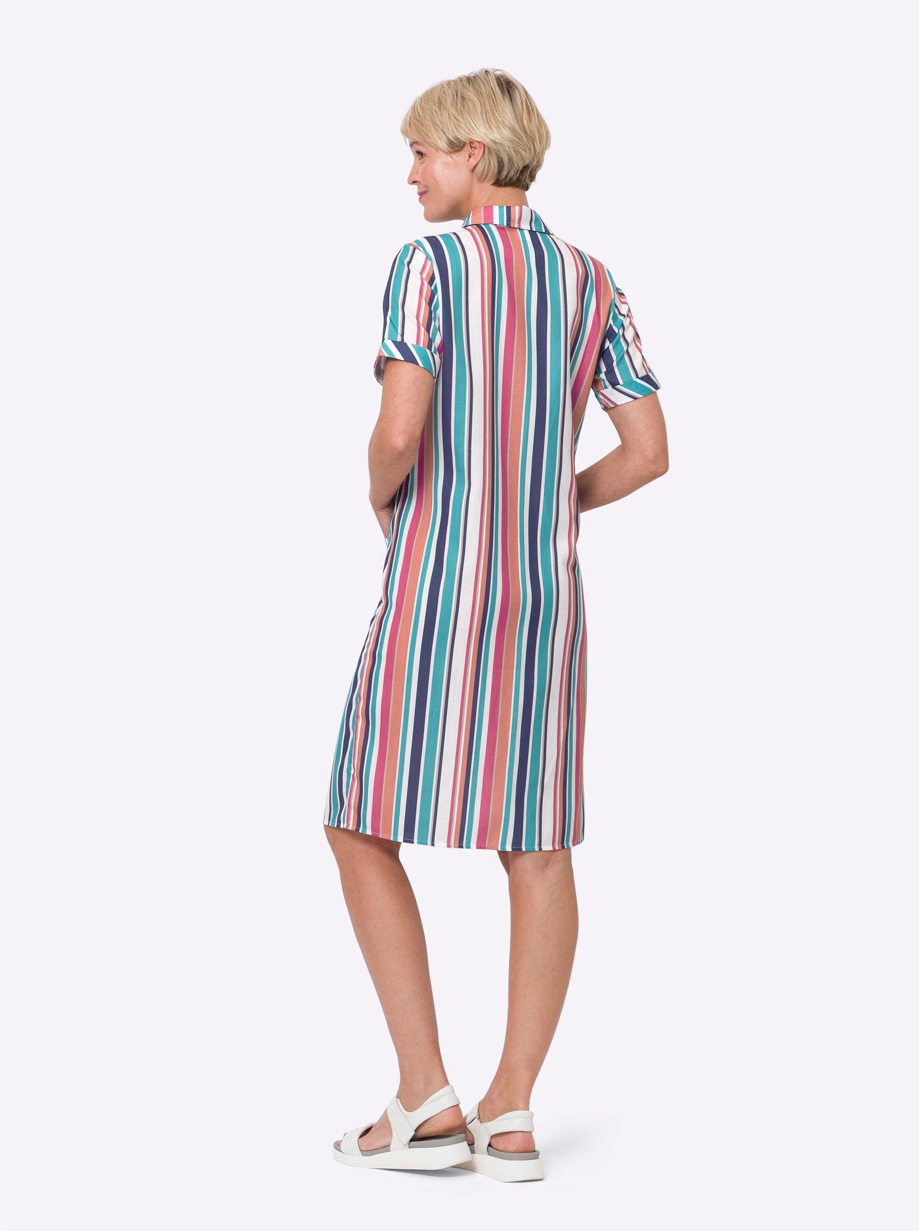 Sieh an! Etuikleid Kleid Kurzarm