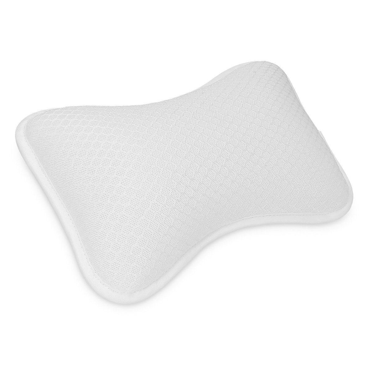 Navaris Kopfkissen Kleines Badewannenkissen aus Mesh - Anti-Rutsch-Kopfkiss günstig online kaufen