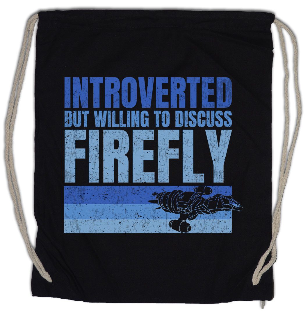 Turnbeutel Serenity Introverted Turnbeutel Sci-Fi Raumschiff Firefly Firefly Logo