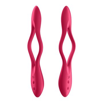 Satisfyer Klitoris-Stimulator Satisfyer Multifunktionen Vibrator 'Elastic Joy' - wasserdicht (IPX7)