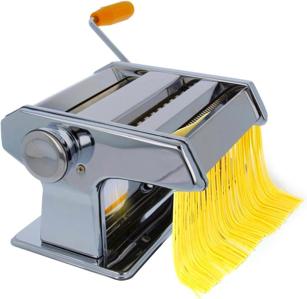 Haushalt International Back-Set Haushalt International Nudelmaschine verchromt mit verstellbaren Schne