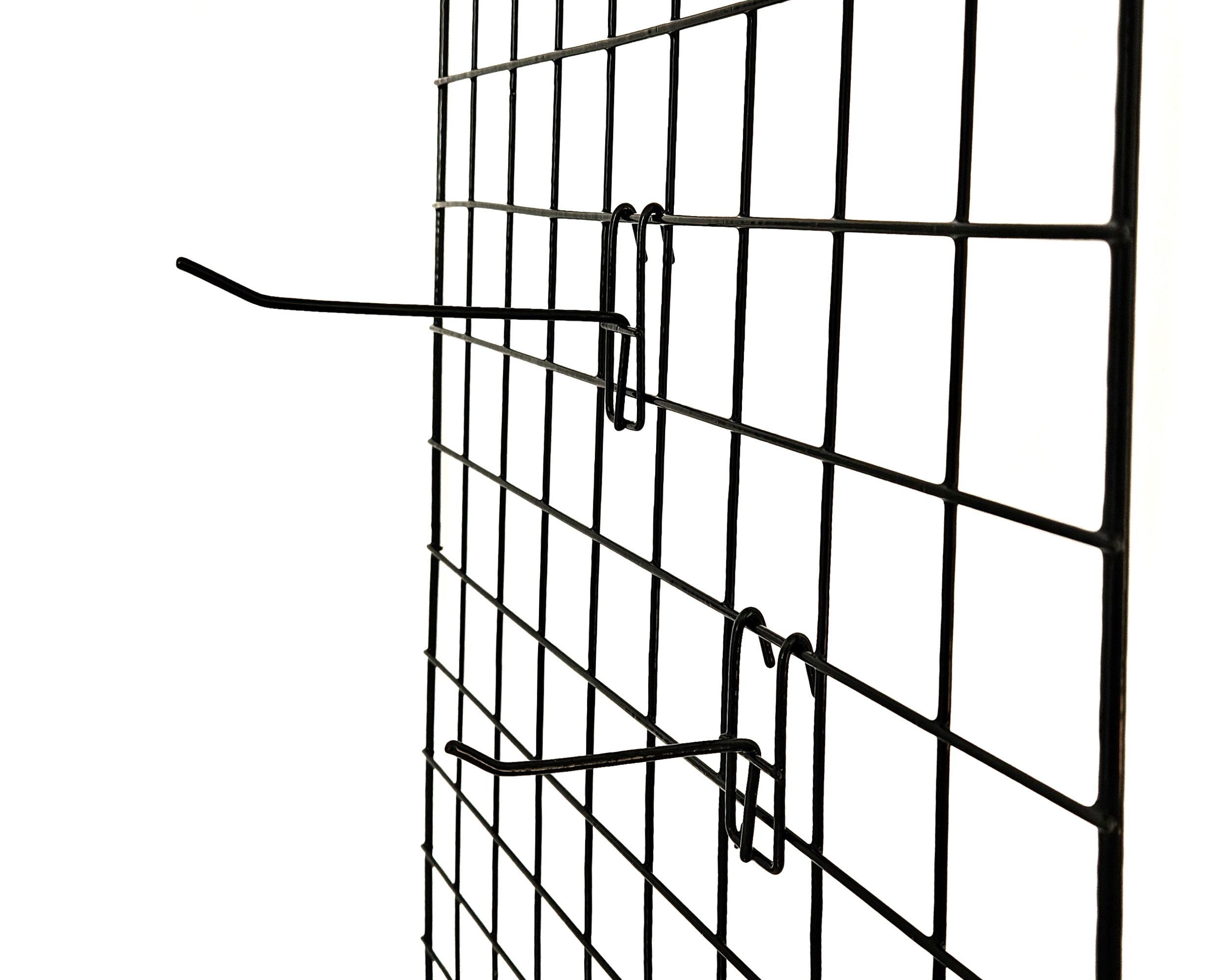 Yudu Trenngitter 10 stück Haken für Wandgitter Wanddekor Gitter Ladenbaugitter