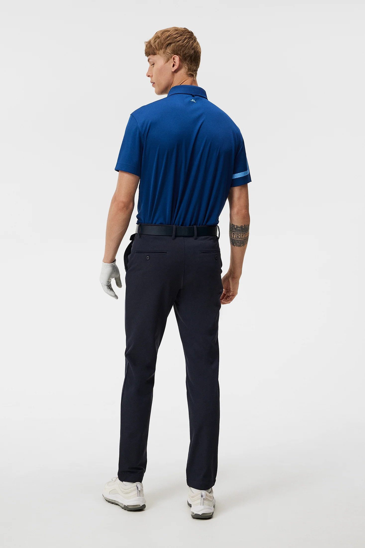 J.LINDEBERG Golfhose J.Lindeberg Golf Hose Axil Fleece Twill Navy Herren