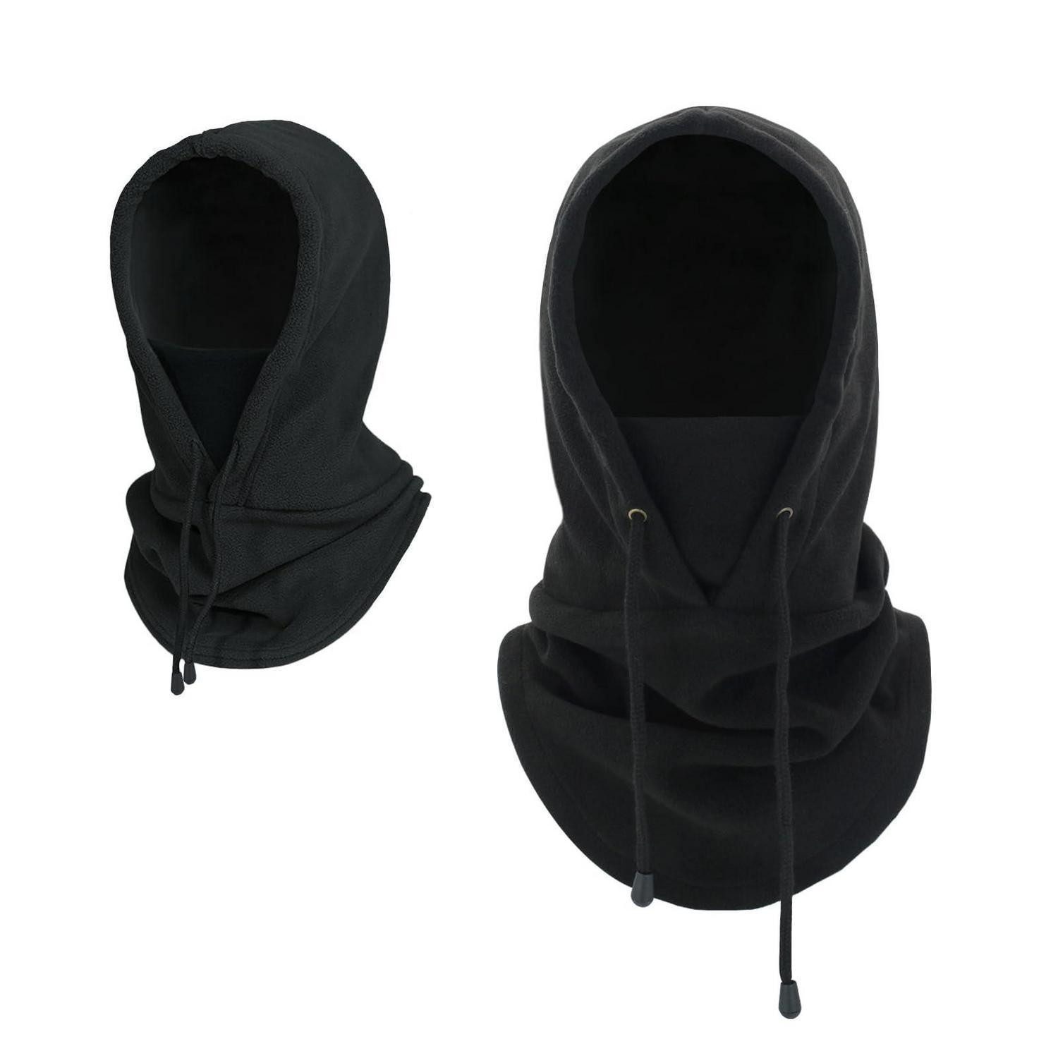 Sturmhaube Sturmhaube Balaclava Skimaske Fleece Herren Einheitsgröße Schwarz