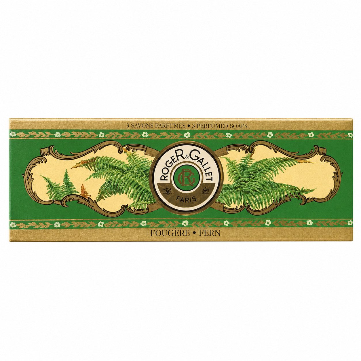 ROGER & GALLET Handseife Roger & Gallet Fougere Fern Seife 3x 100g