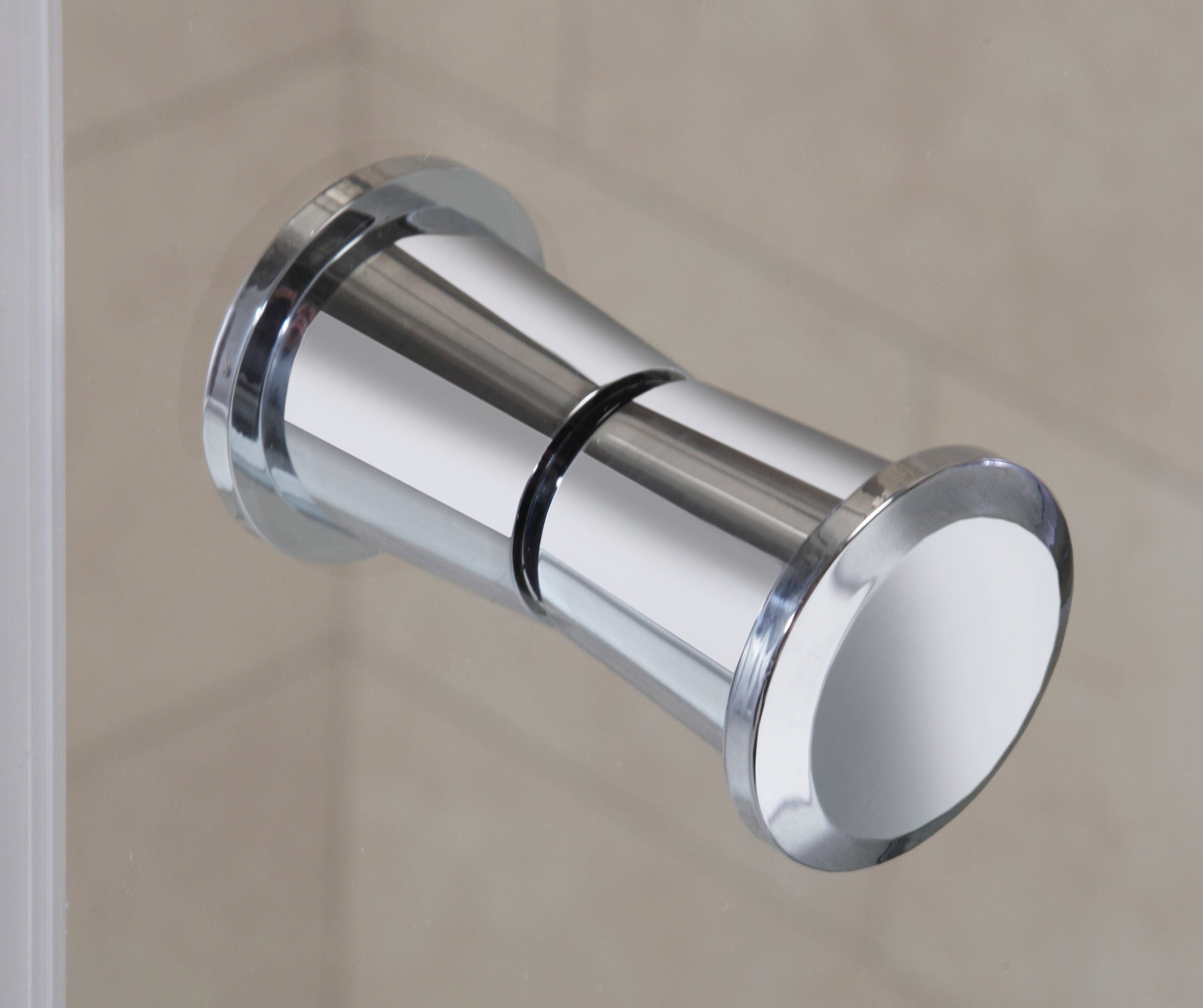 welltime corner shower Florence, WxD: 80x80 cm, safety glass, lift-and-lower mechanism, barrier-free installation, with pivot doors