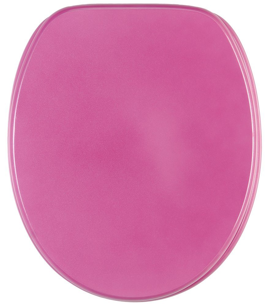 Sanilo WC-Sitz Glitzer Pink, universell, leichte günstig online kaufen