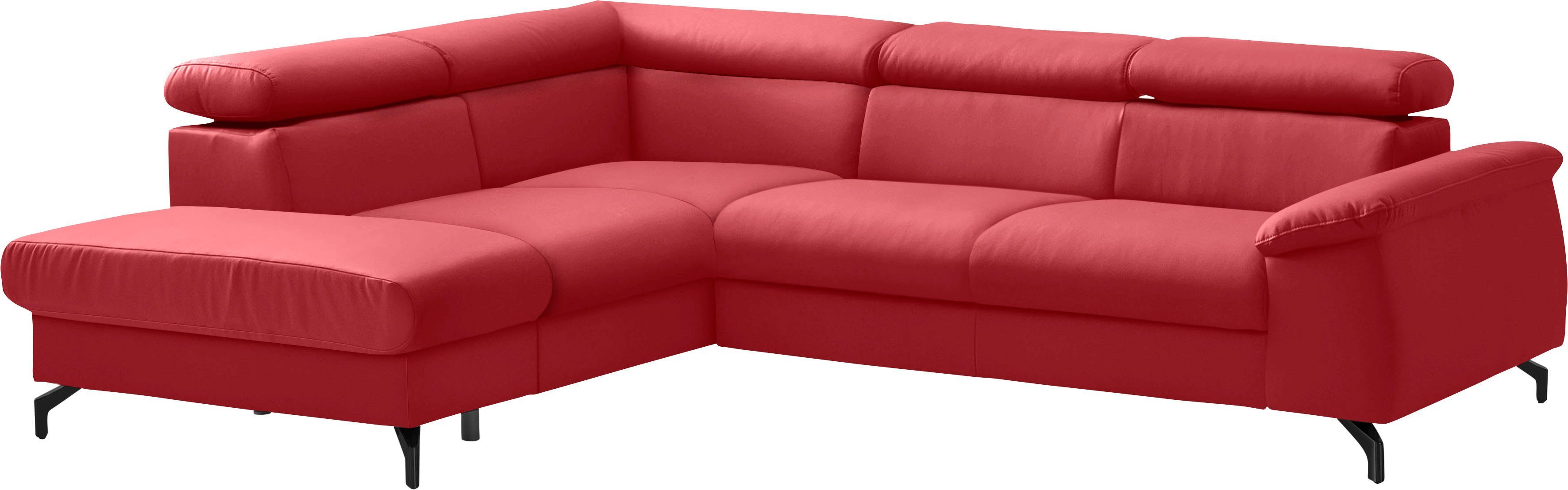 COTTA Ecksofa "Komaris L-Form", mit Kopfteilverstellung, wahlweise mit Bett günstig online kaufen
