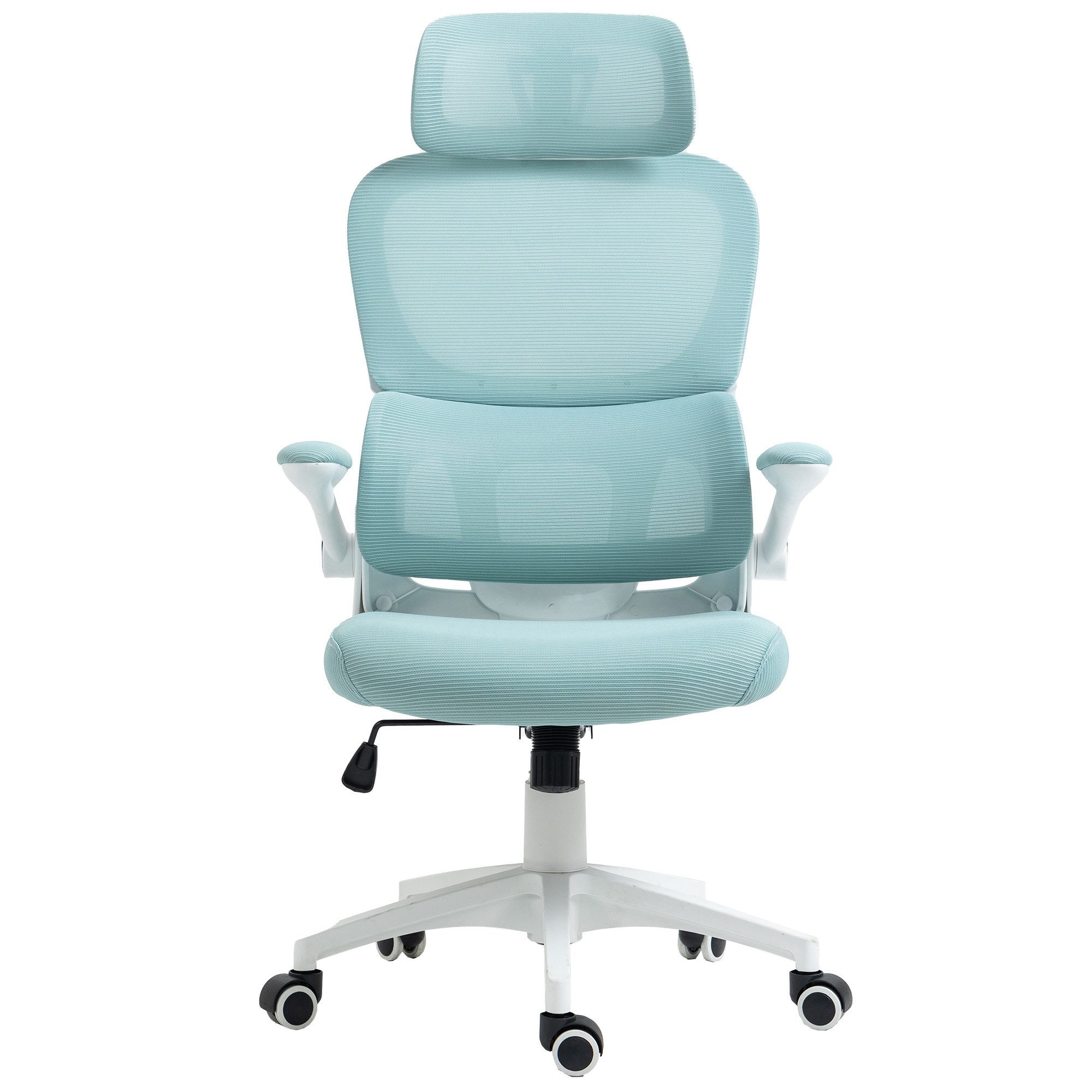 TRISENS Drehstuhl Bruno (1 Stück), Drehstuhl in moderner Mesh-Optik mit ergonomischer Rückenlehne
