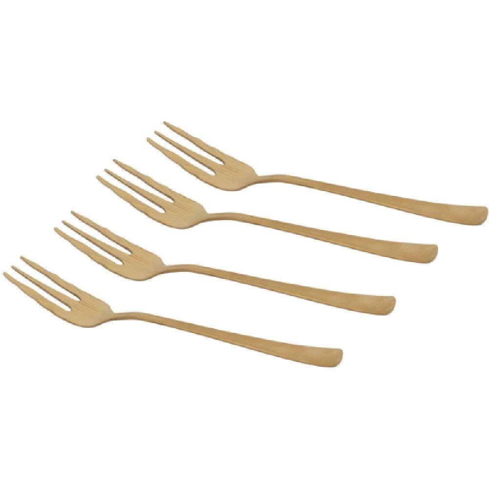 Urban Nature Culture Tafelgabel Kuchengabeln Gold (4-teilig)