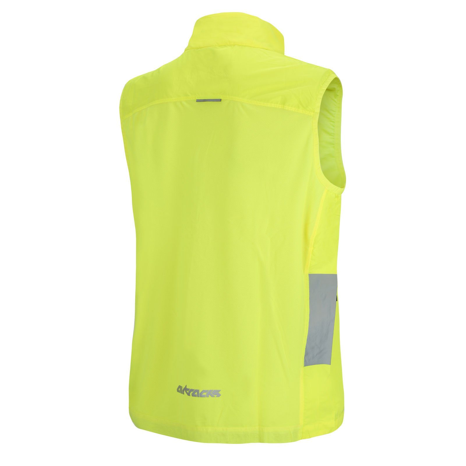 Airtracks Funktionsweste Herren Fahrradweste / Laufweste Pro Line (leichte Radweste Reflektierend Winddicht Atmungsaktiv) » S M L XL XXL XXXL «