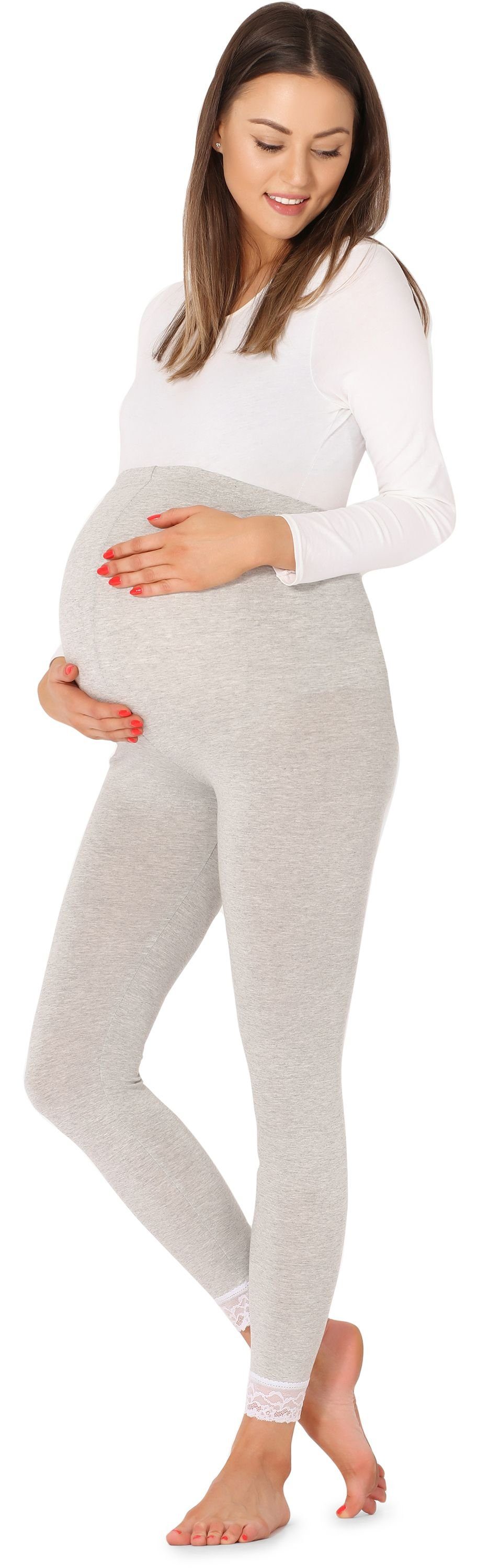 Umstandsleggings Damen 7/8 Umstandshosen BE20-262