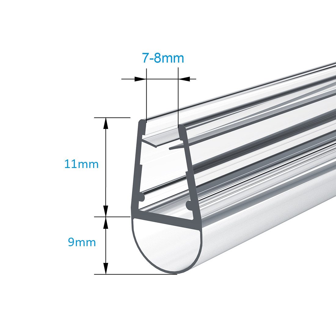MEYKOERS Duschdichtung Ersatzdichtung Wasserabweiser Duschdichtung für 4-6/ günstig online kaufen