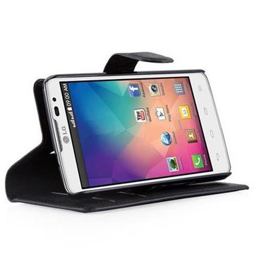 Cadorabo Handyhülle LG L60 LG L60, Klappbare Handy Schutzhülle - Hülle - mit Standfunktion und Kartenfach