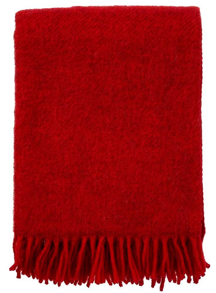 Wolldecke Gotland 130x200 cm uni, Klippan Yllefabrik