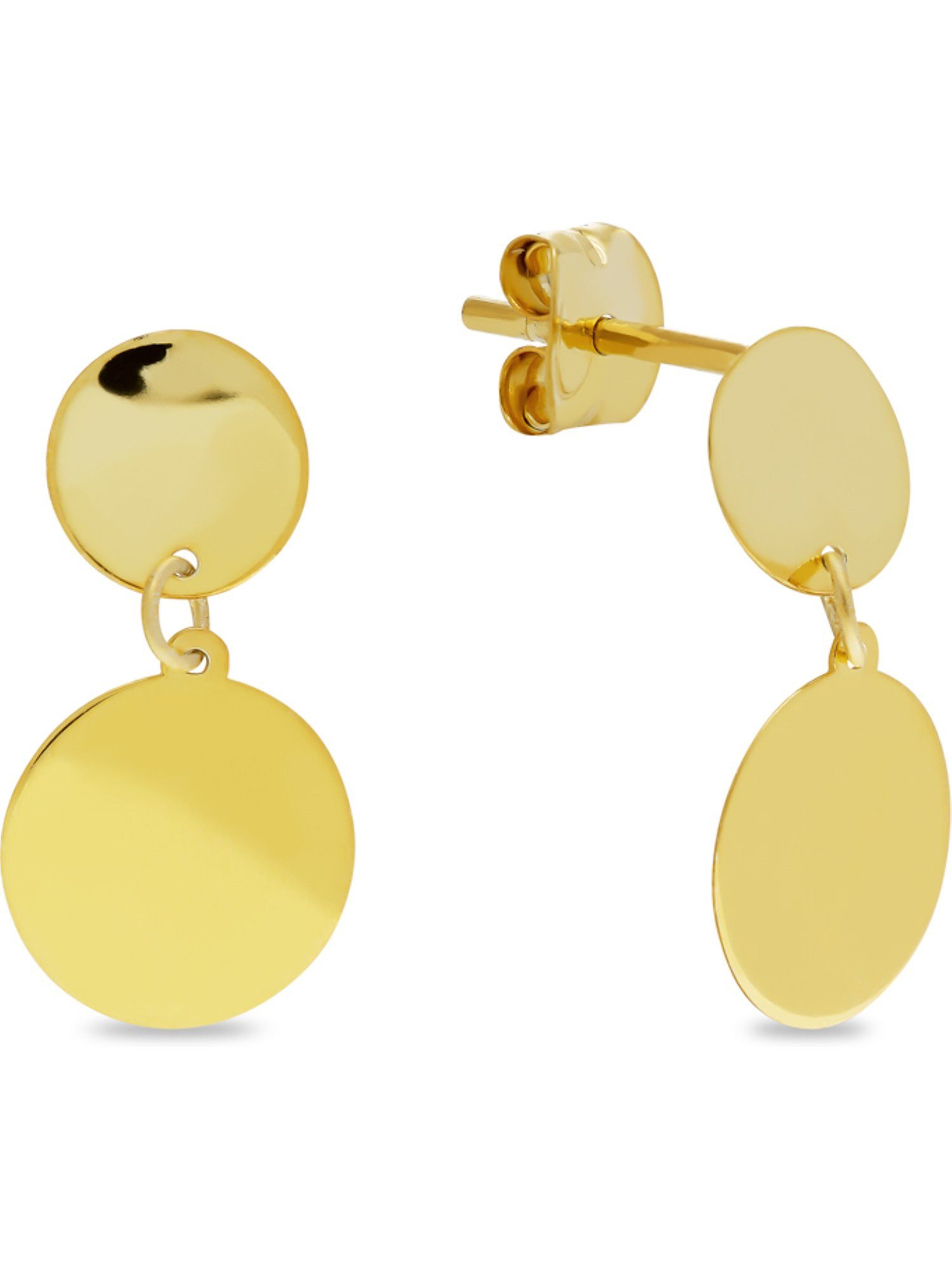 FAVS Paar Ohrhänger FAVS Damen-Ohrhänger 375er Gelbgold günstig online kaufen