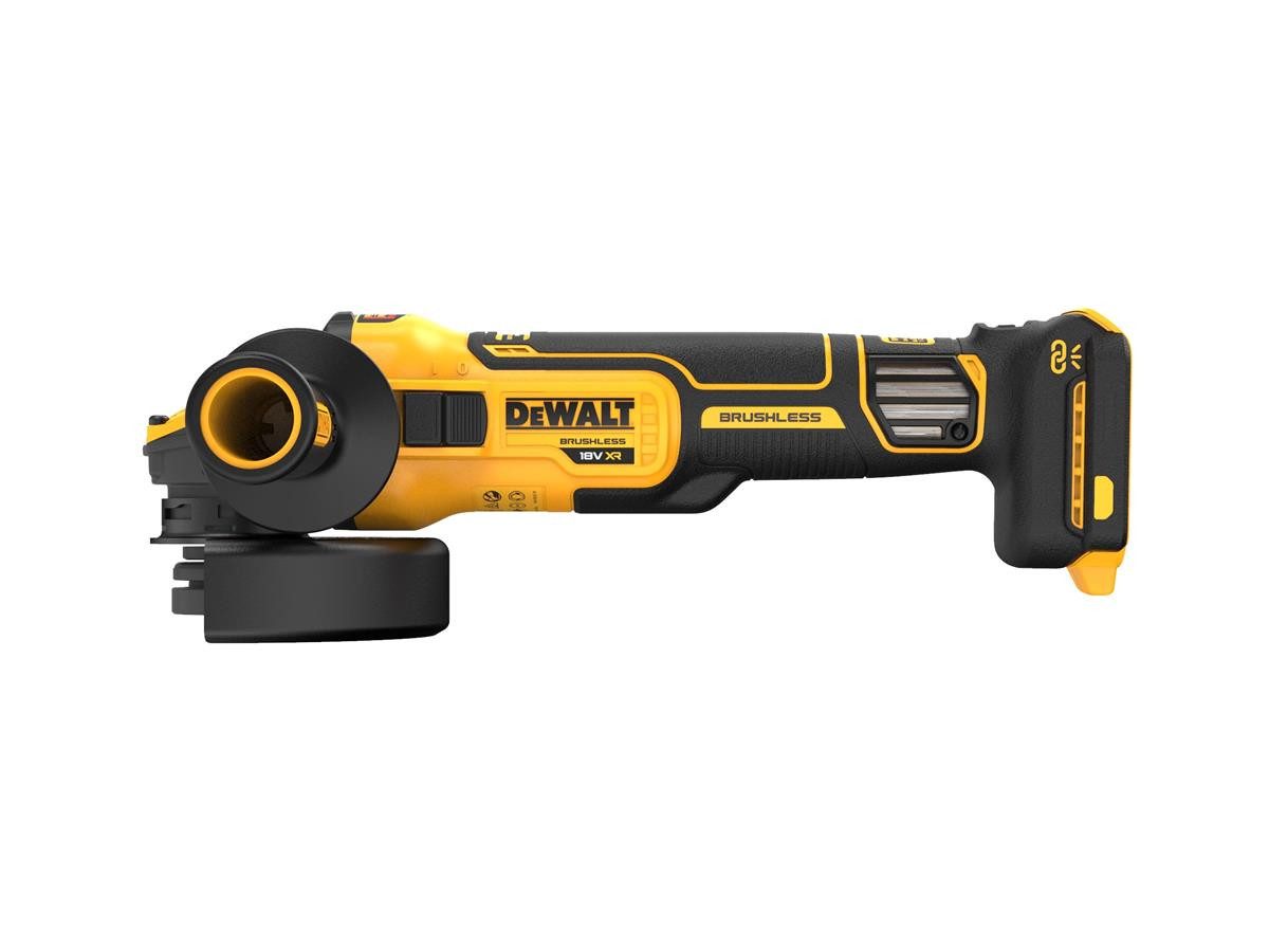 DeWalt Akku-Winkelschleifer 18V, Basisv., max. 9000 U/min, (125 mm) mit regulierbarer Drehzahl