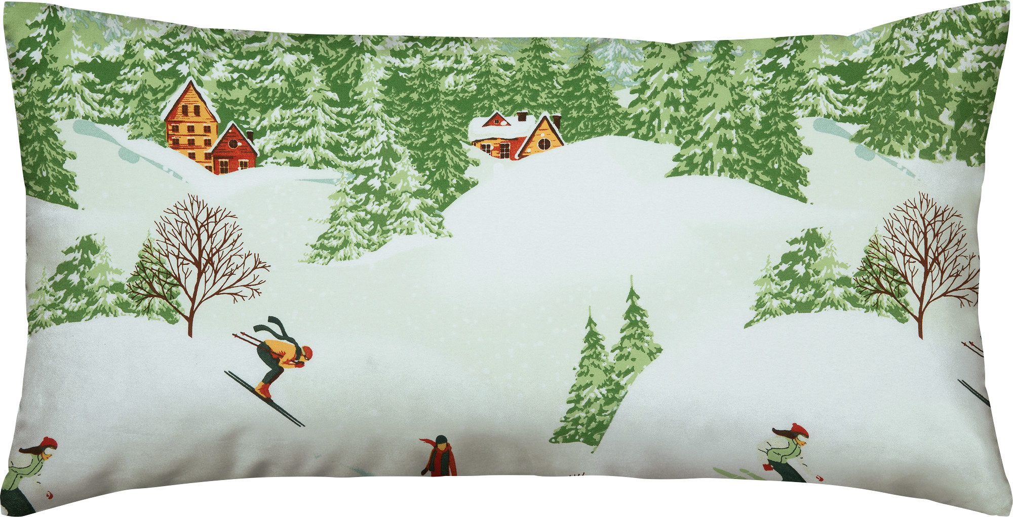 Erwin Müller Kissenbezüge Kissenbezug, Edelflanell Motiv Berglandschaft günstig online kaufen