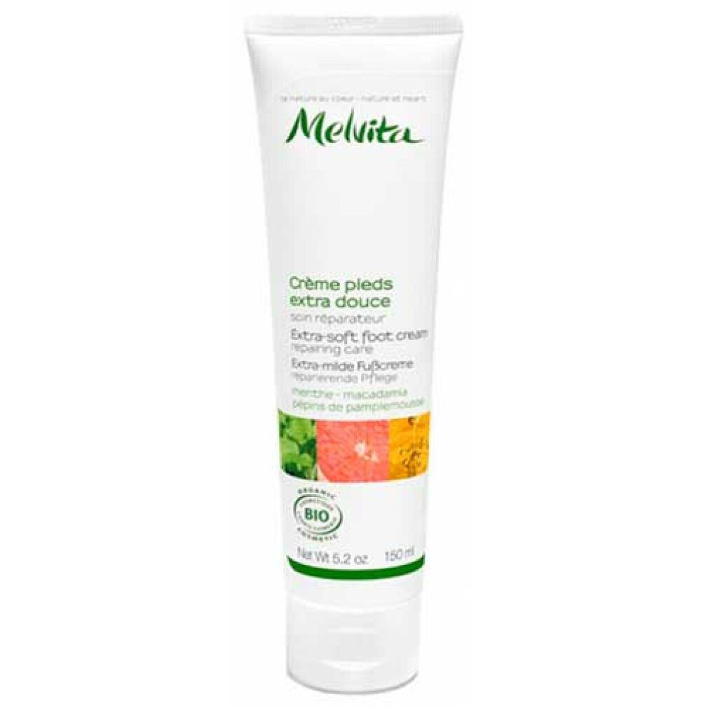 Melvita Fußcreme Extra Sanfte Fußcreme Bio 150ml