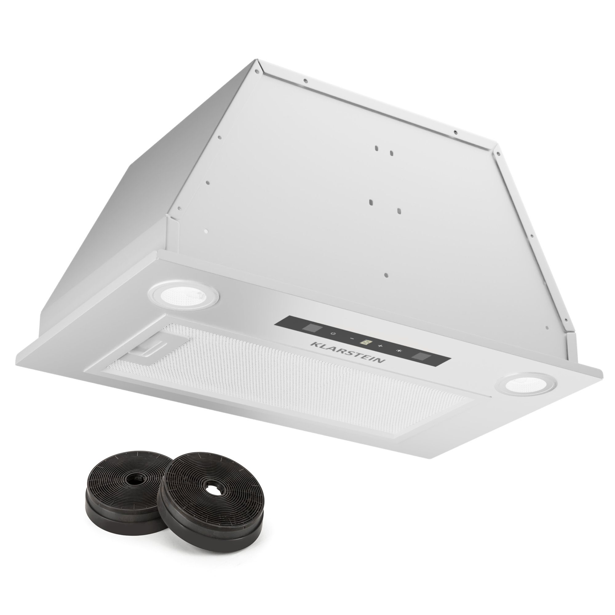 Klarstein Deckenhaube Paolo Paolo, Dunstabzugshaube Einbau 52 cm 439 m³/h LED Touch A++