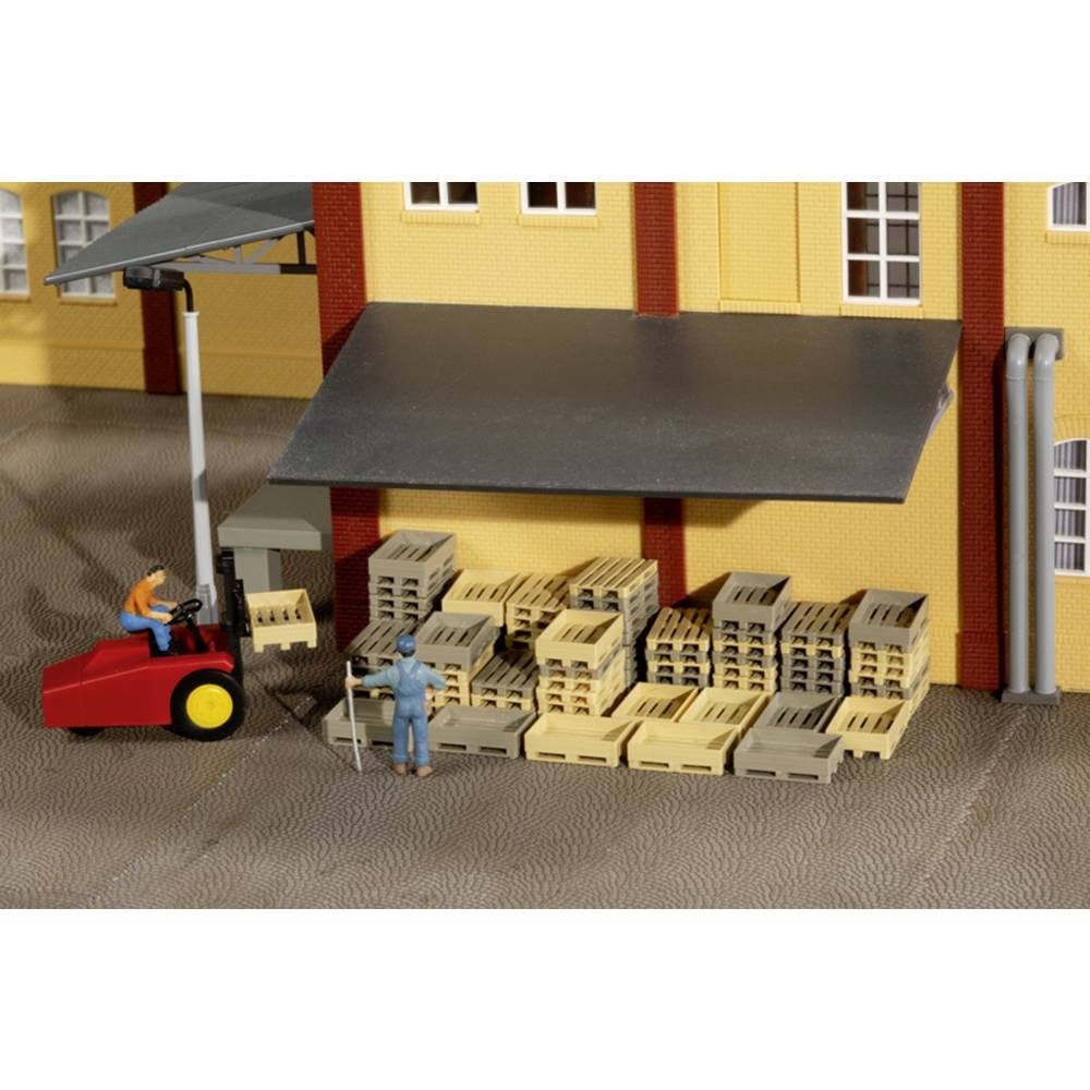 Modelleisenbahn-Gebäude H0 Paletten
