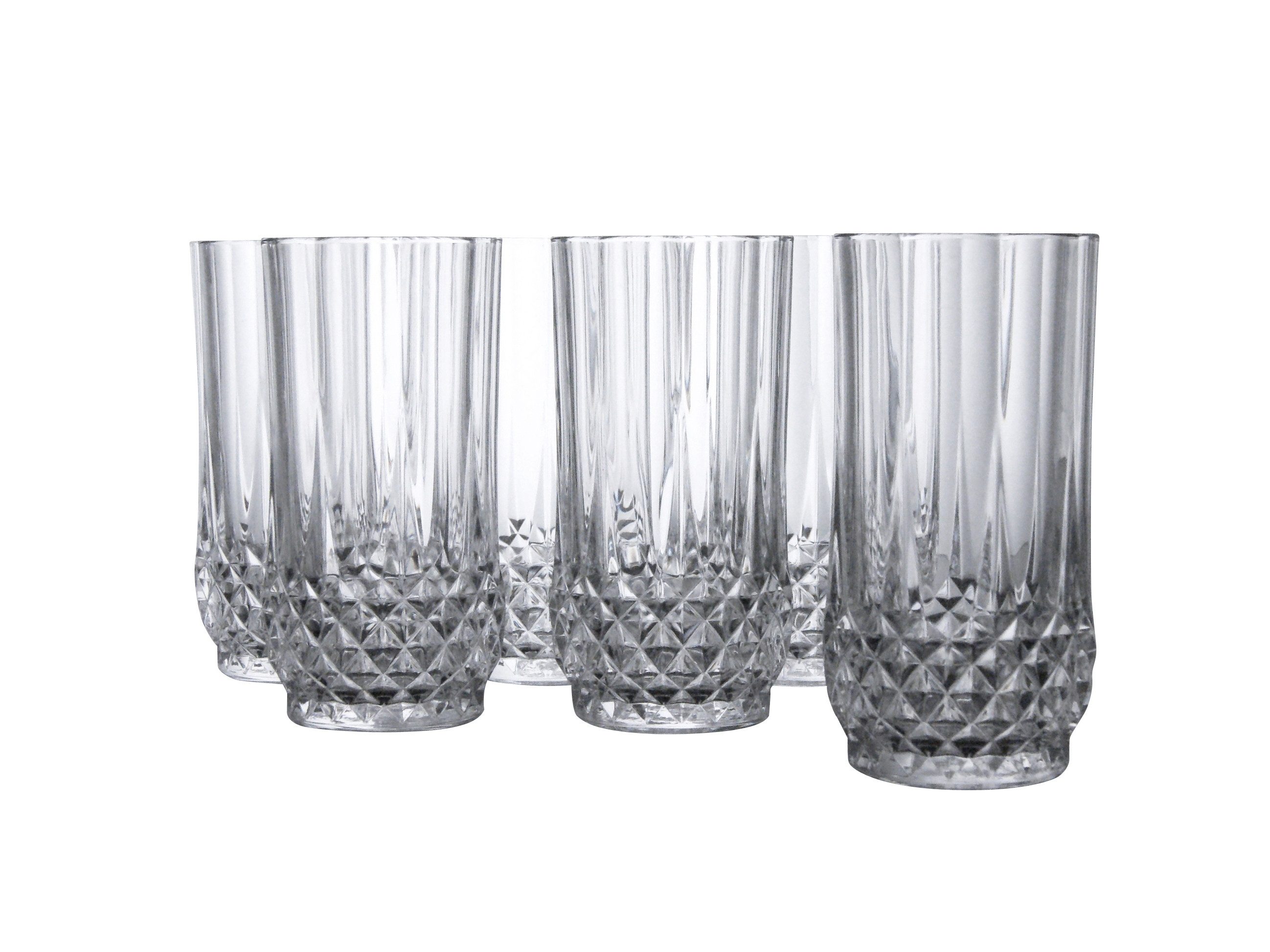 CRISTAL D´ARQUES Gläser-Set Longchamp Eclat Transparent, 6-tlg., Glas