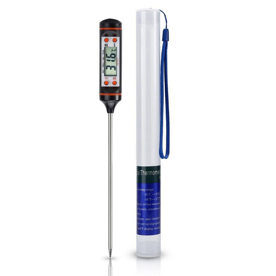 Intirilife Grillthermometer, 1-tlg., Elektronisches Thermometer