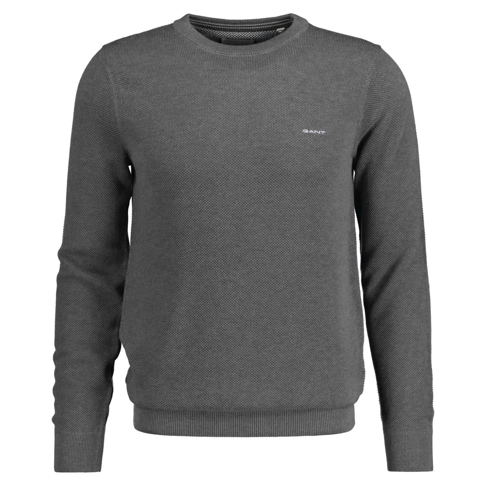 Gant Sweatshirt Herren Strickpullover Baumwolle günstig online kaufen