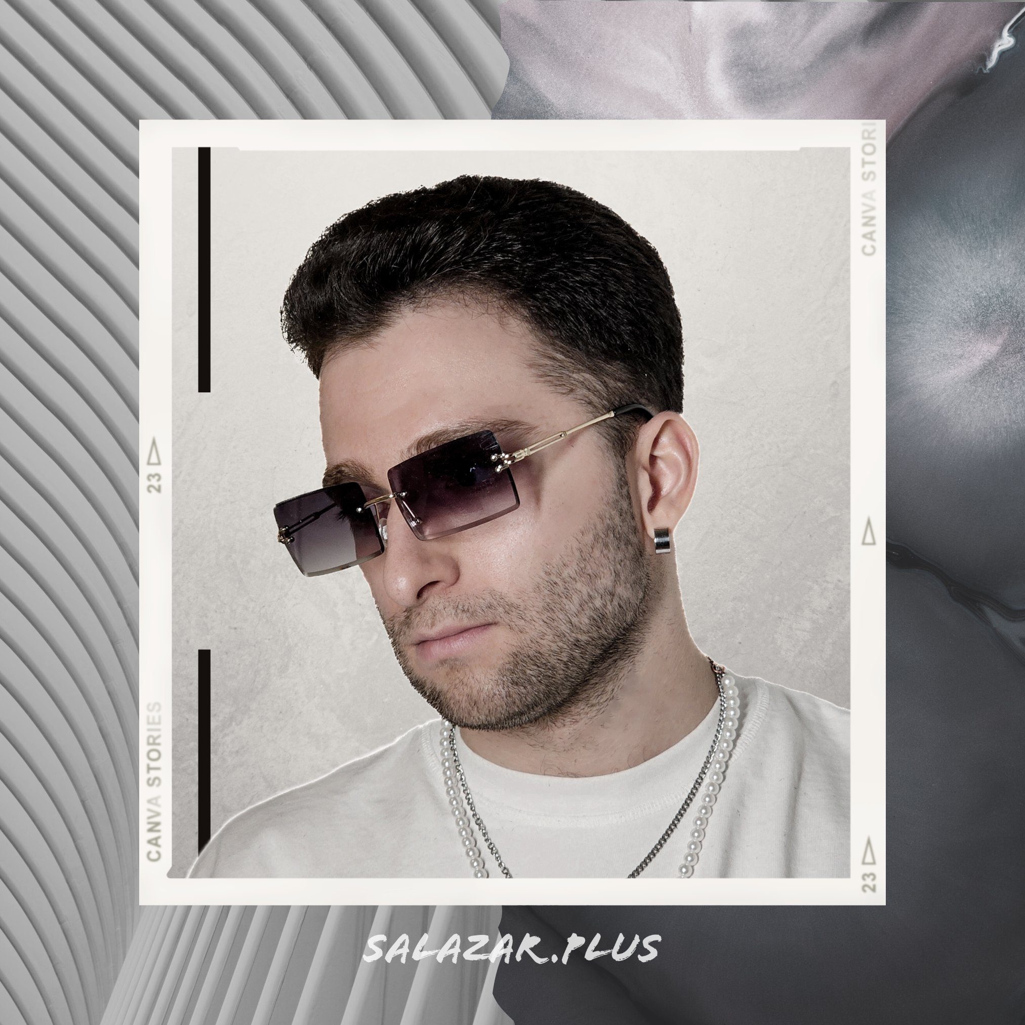 salazar.plus Sonnenbrille Randlos Rechteckig Unisex Rahmenlos günstig online kaufen