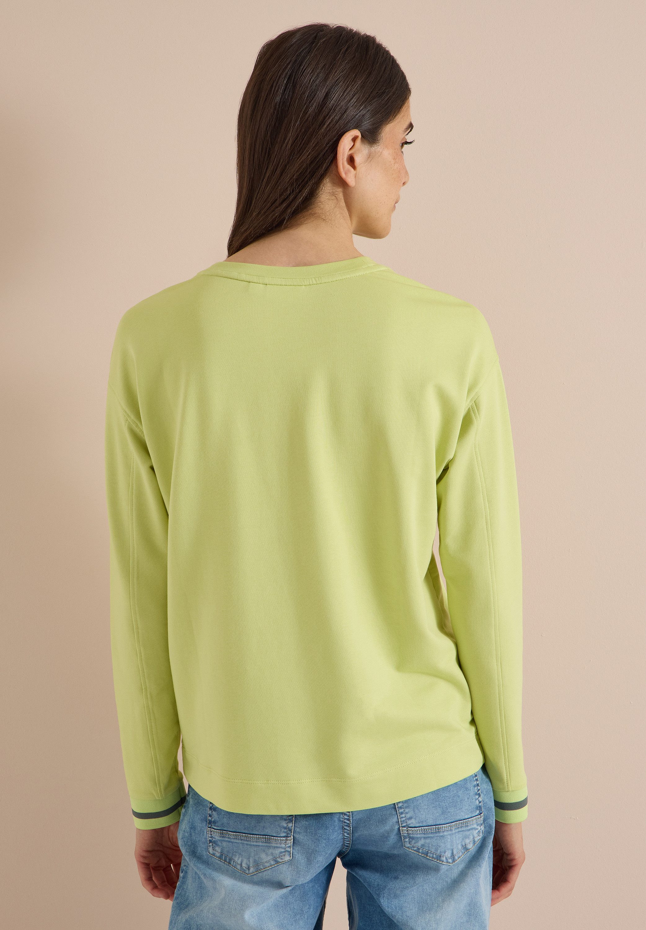 CECIL Langarmshirt mit Rundhalsausschnitt