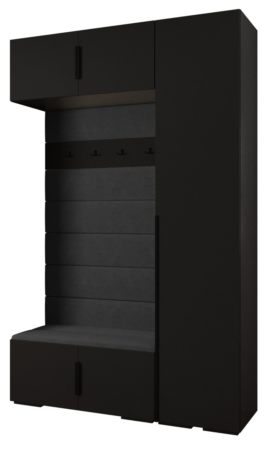 ABIKS MÖBEL Kompaktgarderobe INOVA 1 SATZ günstig online kaufen