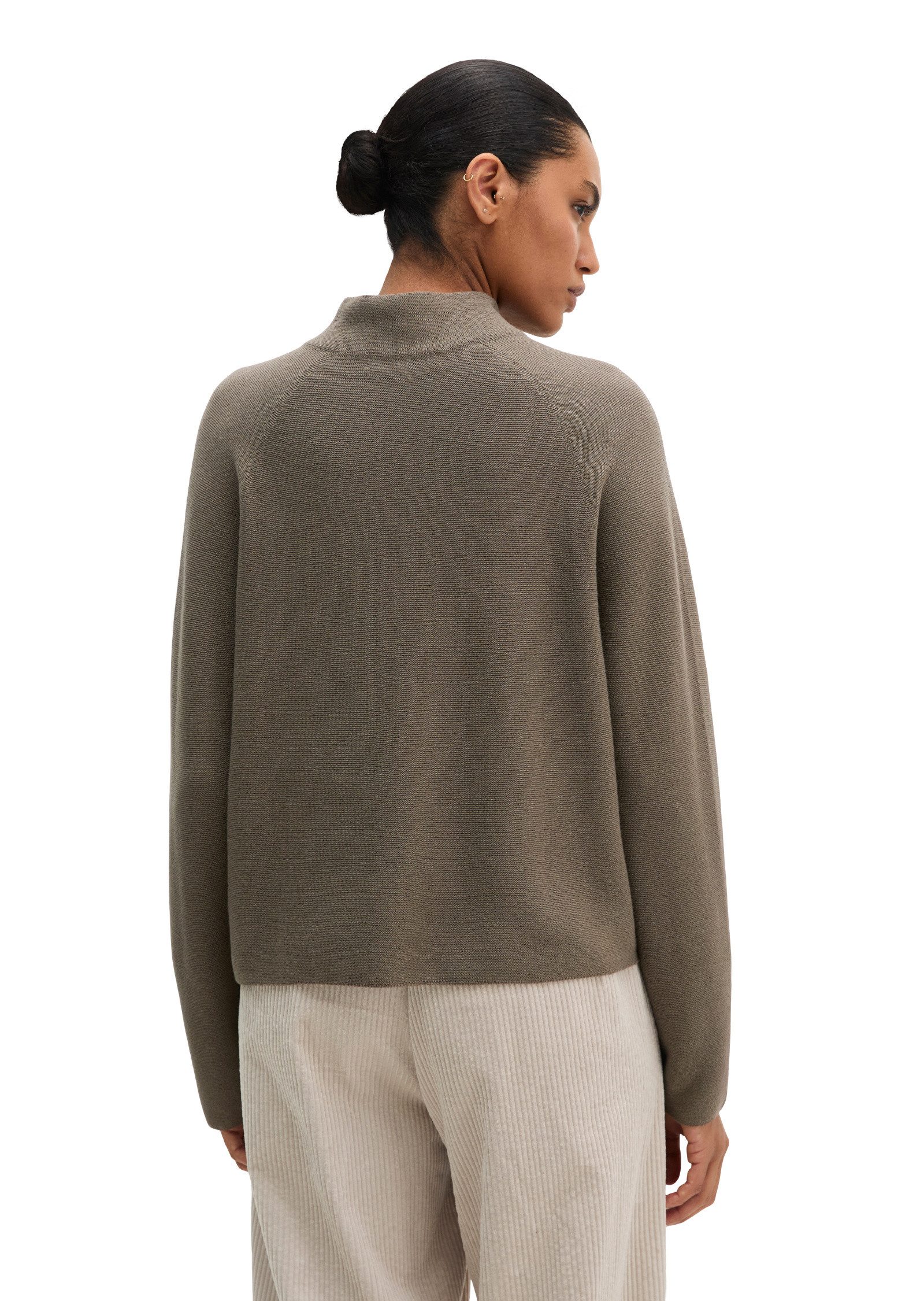 Marc O'Polo Strickpullover aus softer Bio-Baumwolle