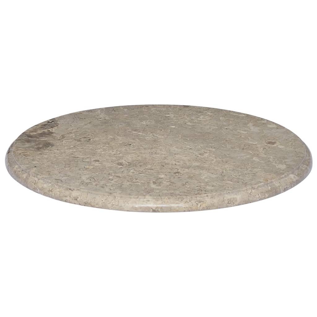 Ø60x2,5 Tischplatte Grau Marmor cm (1 furnicato St)