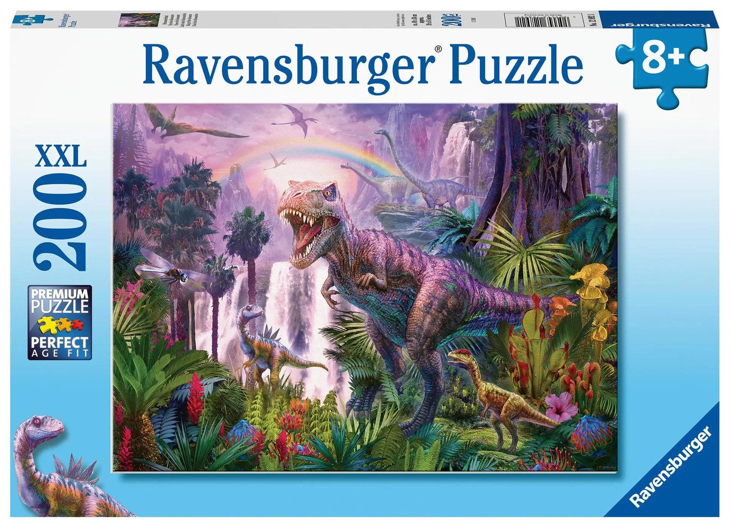 Puzzle Ravensburger Kinderpuzzle - 12892 Dinosaurierland - Dino-Puzzle für...