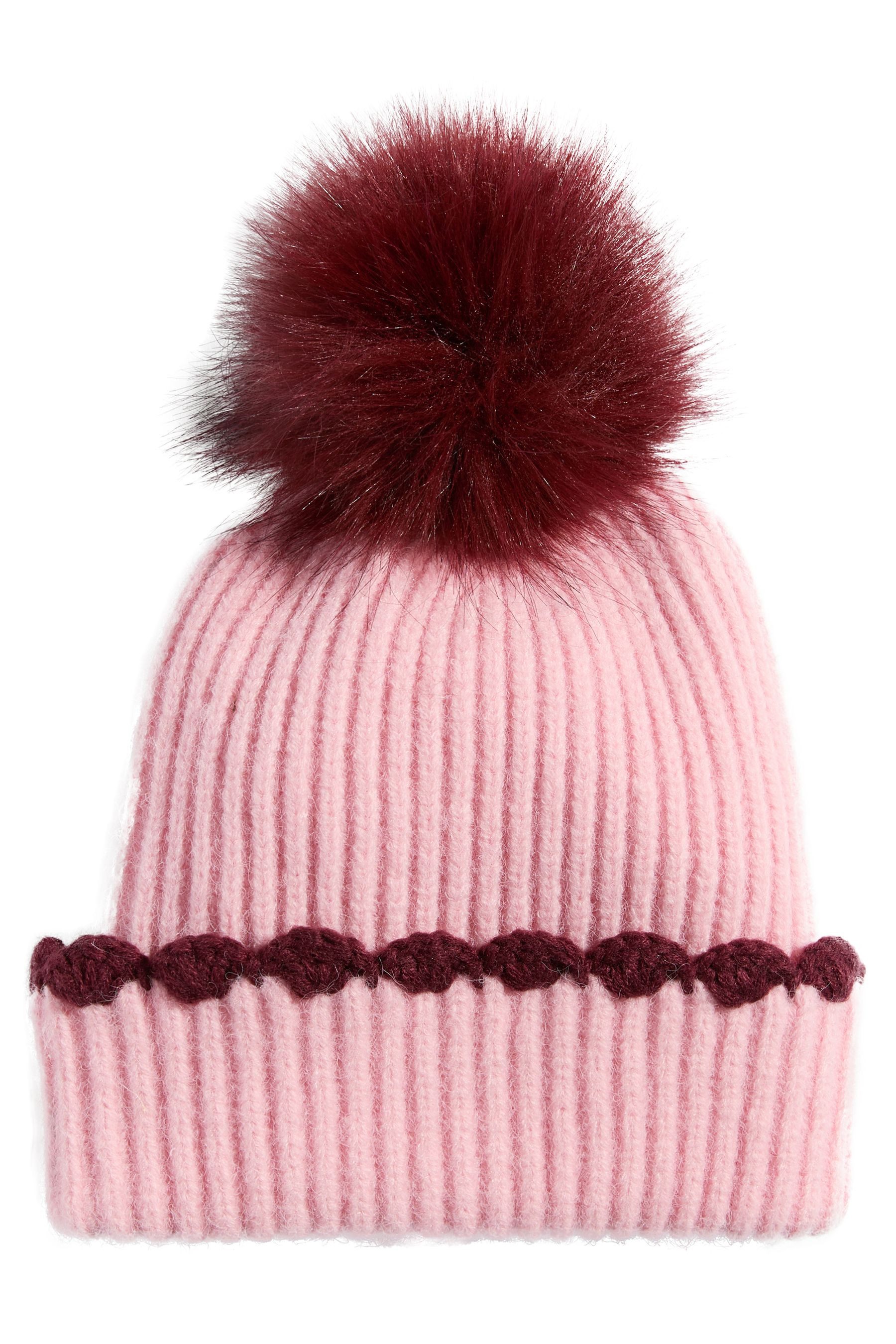 Love & Roses Bommelmütze Love & Roses Bommelmütze und Handschuhe im Set (2- günstig online kaufen