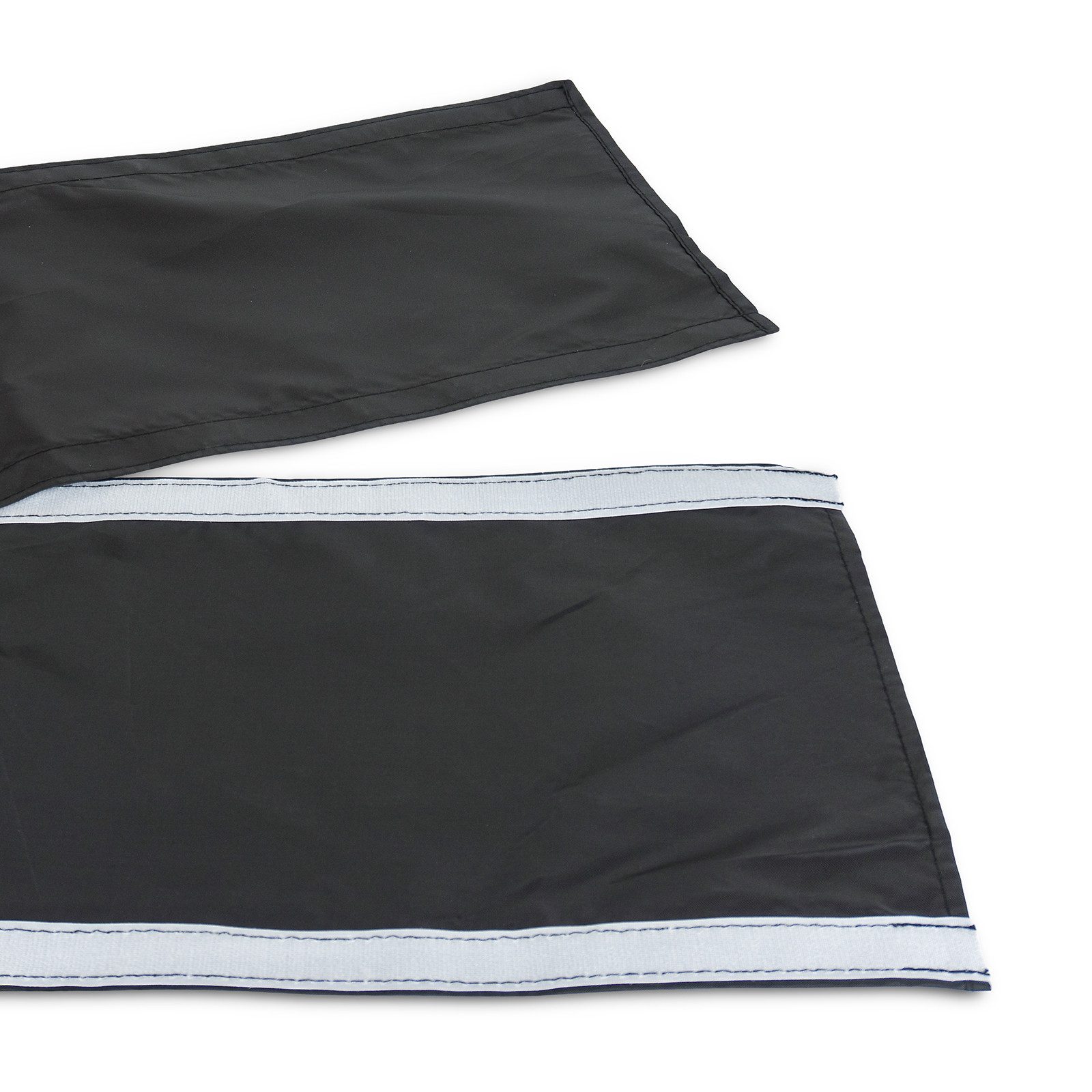 Weber GmbH Regenrinne Regenrinne für Easy-Up Zelt 3 x 3 m schwarz, mit Klettverschluss, für zwei nebeneinander aufgestellte Pavillons